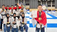 Personel Polda Sulteng Sabet Tiga Medali di Kejuaraan Taekwondo Dunia Jepang