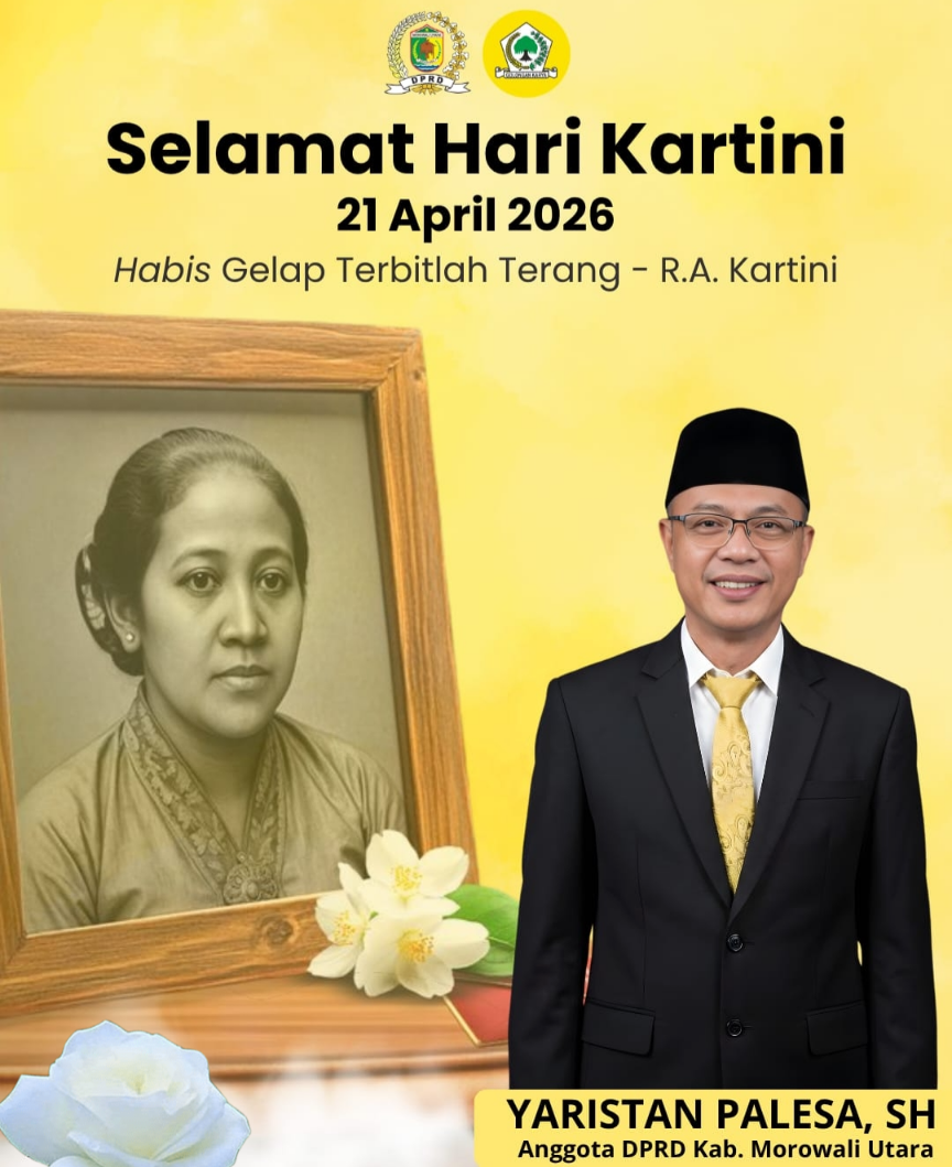 Anggota DPRD Morut Yaristan Palesa, Ucapkan Selamat Hari Kartini