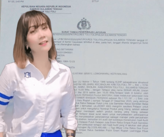 Polres Tolitoli Tak Berani Tahan Tersangka Dugaan Penggelapan Miliaran Rupiah, Ada Apa?