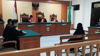 Sidang Perdana, Belum Ada ‘Titah’ Majelis Hakim Pengadilan Tolitoli Tahan Sekar Arum