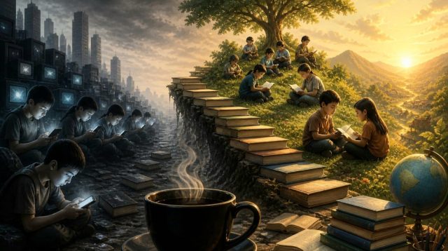 Hari Diknas: Menyeduh Literasi di Cangkir Negeri