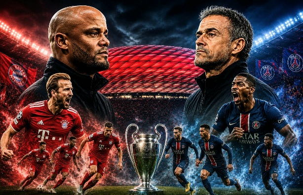 Alianz Arena, Ujian Terakhir Vincent Kompany di Hadapan Enrique