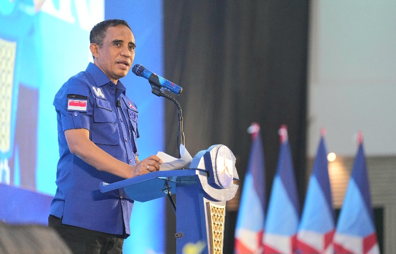 Tanda Kejayaan Partai Demokrat di Sulteng, Anwar Hafid Terpilih Aklamasi