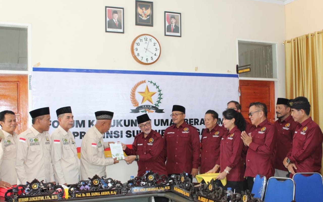 Terima Kunjungan Studi Tiru, FKUB Sulteng Paparkan Strategi Menjaga Kerukunan