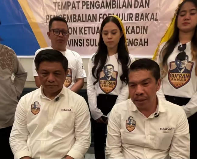 Musprov Kadin Sulteng: Gufran Ahmad Pendaftar Pertama, Siapa Lawan Beratnya?