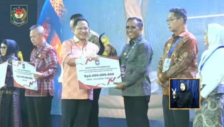 Berhasil Kendalikan Inflasi, Sulteng Diganjar Insentif Rp2 Miliar dari Kemendagri