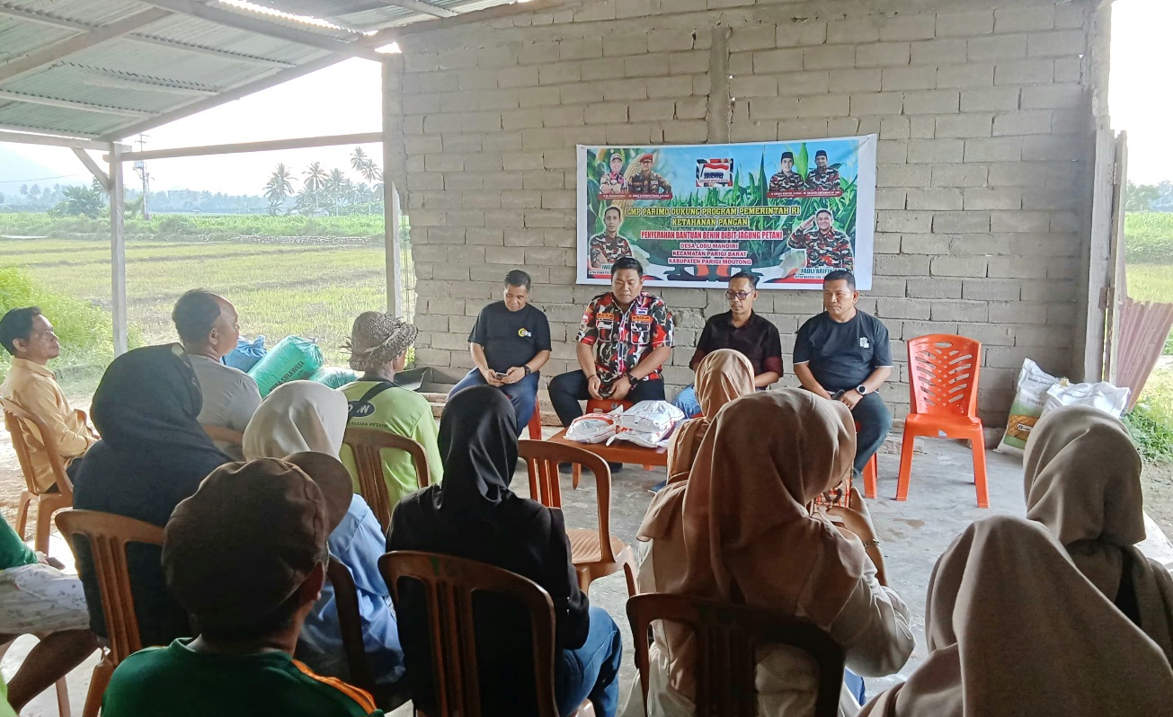 Program Bibit Jagung LMP Parigi Moutong Dapat Apresiasi Petani dan Masyarakat