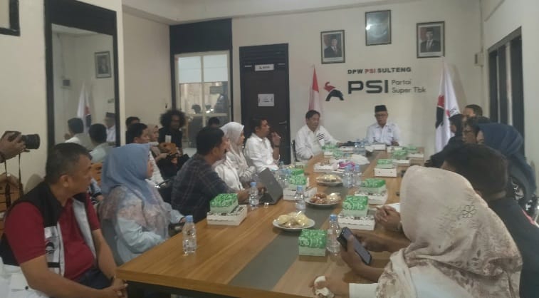 Cek Kesiapan Menjadi Peserta Pemilu, KPU-Bawaslu Sambangi Kantor PSI Sulteng