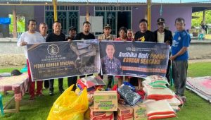 Bantuan Andhika Amir untuk Korban Gempa Sigi Jadi Penguat Semangat Warga