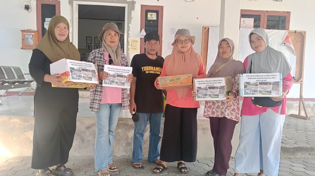 Wujud Solidaritas, Warga Sibalaya Utara Kumpul Donasi untuk Korban Gempa Sigi