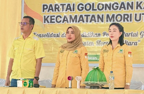 Golkar Morut Tancap Gas, Awali Muscam di Wilayah Kunci