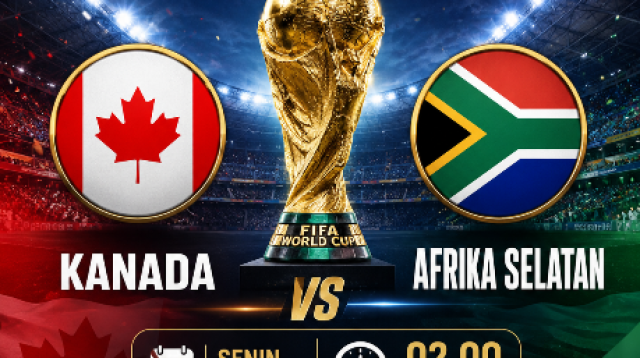 Laga Pembuka 32 Besar Piala Dunia 2026: Kanada Diunggulkan Menang Bersua Afsel