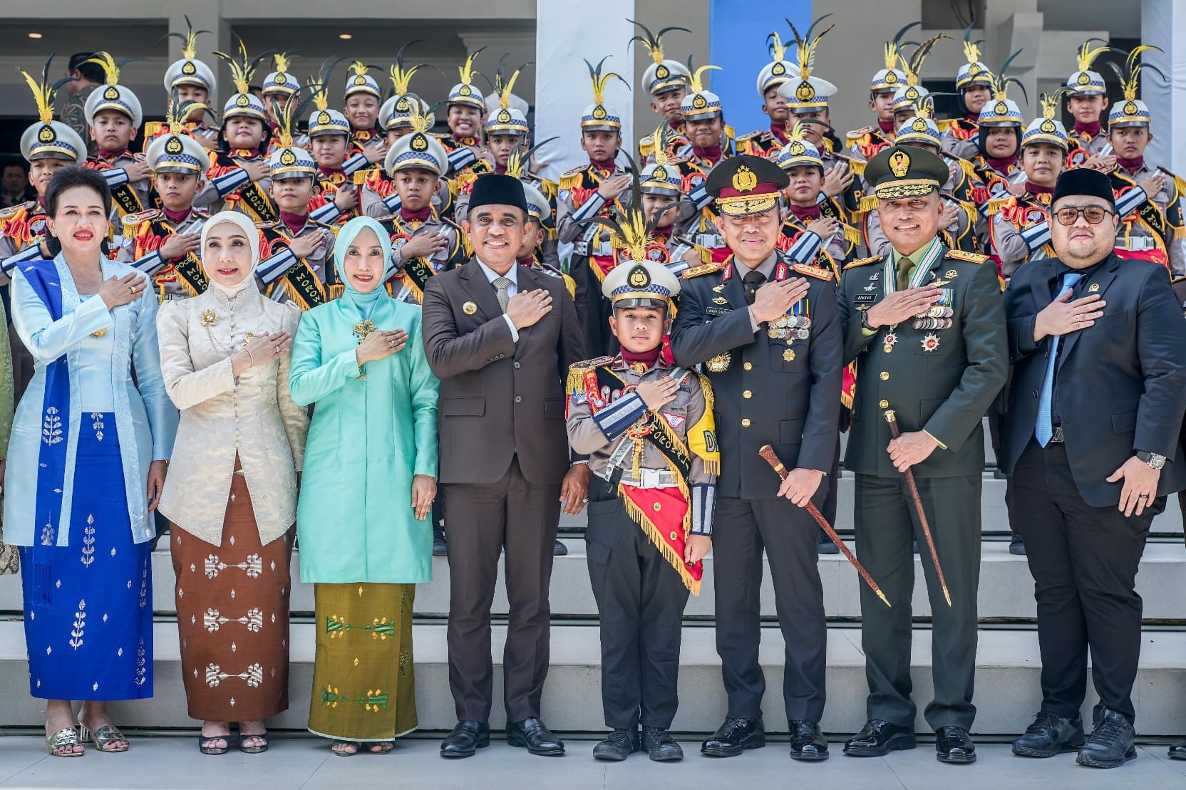 Gubernur Sulteng Bacakan Amanat Presiden pada HUT Bhayangkara ke-80