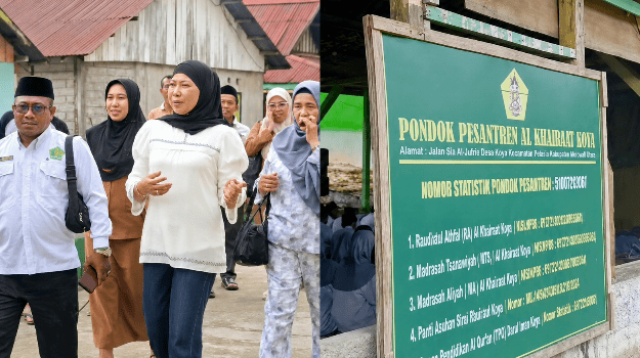 Kunjungi Pesantren Alkhairaat Koya, Ketua DPRD Morut Ambil Alih Pembiayaan Honor Guru