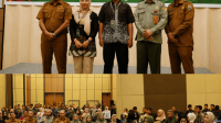 68 Petani Sawit Morowali Dilatih BPBD dan BBPP Batangkaluku Bikin Pupuk Organik