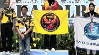 Atlet Taekwondo asal Palu Sitti Maharani Raih Emas di Kejurnas Kapolri Cup 7