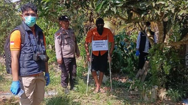Polres Morowali Utara Gelar Pra Rekonstruksi Kasus Penembakan Petani di Desa Era