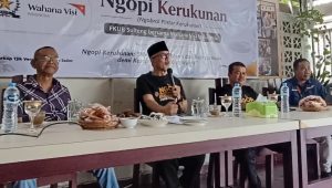 Membludak, Ngopi Kerukunan FKUB Sulteng dan WVI Satukan Tokoh Lintas Sektor