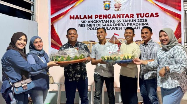 SIP 55 Polda Sulteng Gelar Malam Pengantar Tugas, Siap Mengabdi di Wilayah Penempatan