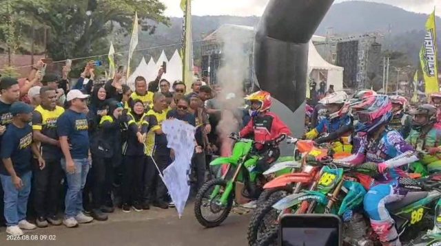 Mamala Bertabur Bintang 2026 Diikuti 1.550 Rider, Warda Lepas Peserta